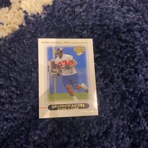 Brandon Jacobs football card